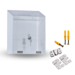 Acrylic Suggestion Box with Lock and Key | Best For Suggestion | Complaint | Donation | Table Top or Wall Mount.