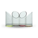 Sleek Acrylic Brush Holder | Transparent Acrylic Holder | For Brushes | Stationary Items | Culinary Items .