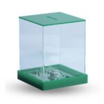 Acrylic Donation Box Economical 5x5x6 | Transparent Acrylic Donation Box | Drop Box | Ballot Box .