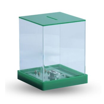 Acrylic Donation Box Economical 5x5x6 | Transparent Acrylic Donation Box | Drop Box | Ballot Box .
