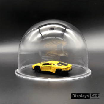 Polycarbonate Dome | Cover For Security CCTV Camera | Food Screen Fly Protector | For Outdoor And Indoor Use | Size- 4x5.5 Inch (Pack of 2).