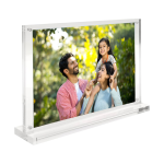 Acrylic Sign Holder with Magnets, T-Style | Magnetic Acrylic Picture Frames | Acrylic Magnetic Menu Holder -11.7X8.5"