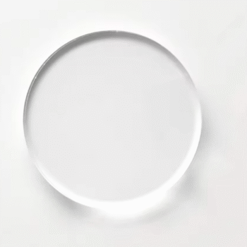 Clear Acrylic Round Discs | Acrylic Sheet Disc | For Display | Painting | Cake Holders | DIY Crafts | ∅8 Inch-5mm Thick (Pack of 3).