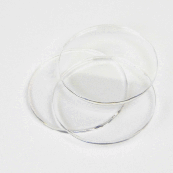 Clear Acrylic Round Discs | Acrylic Sheet Disc | For Display | Painting | Cake Holders | DIY Crafts | ∅4 Inch-5mm Thick (Pack of 4).