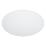 11" Translucent White Acrylic Lampshade Diffuser: 2.7mm Thick Round Glare-Reducing Shield for Pendants and Drum Lights.