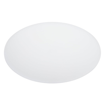 11" Translucent White Acrylic Lampshade Diffuser: 2.7mm Thick Round Glare-Reducing Shield for Pendants and Drum Lights.